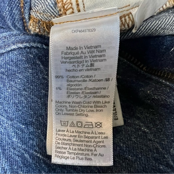 MADEWELL Denim The Perfect Vintage Straight Jean Greenhaven Seamed Version 29 - Picture 12 of 14